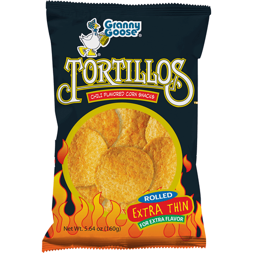 Granny Goose Tortillos, Chili 36/160g