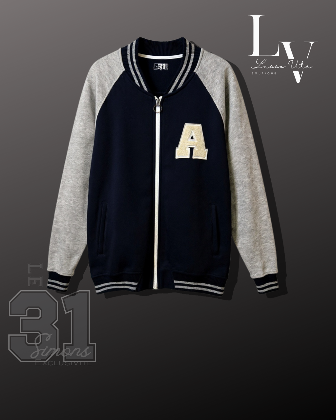 Le31 Simons Exclusivite Varsity Jacket