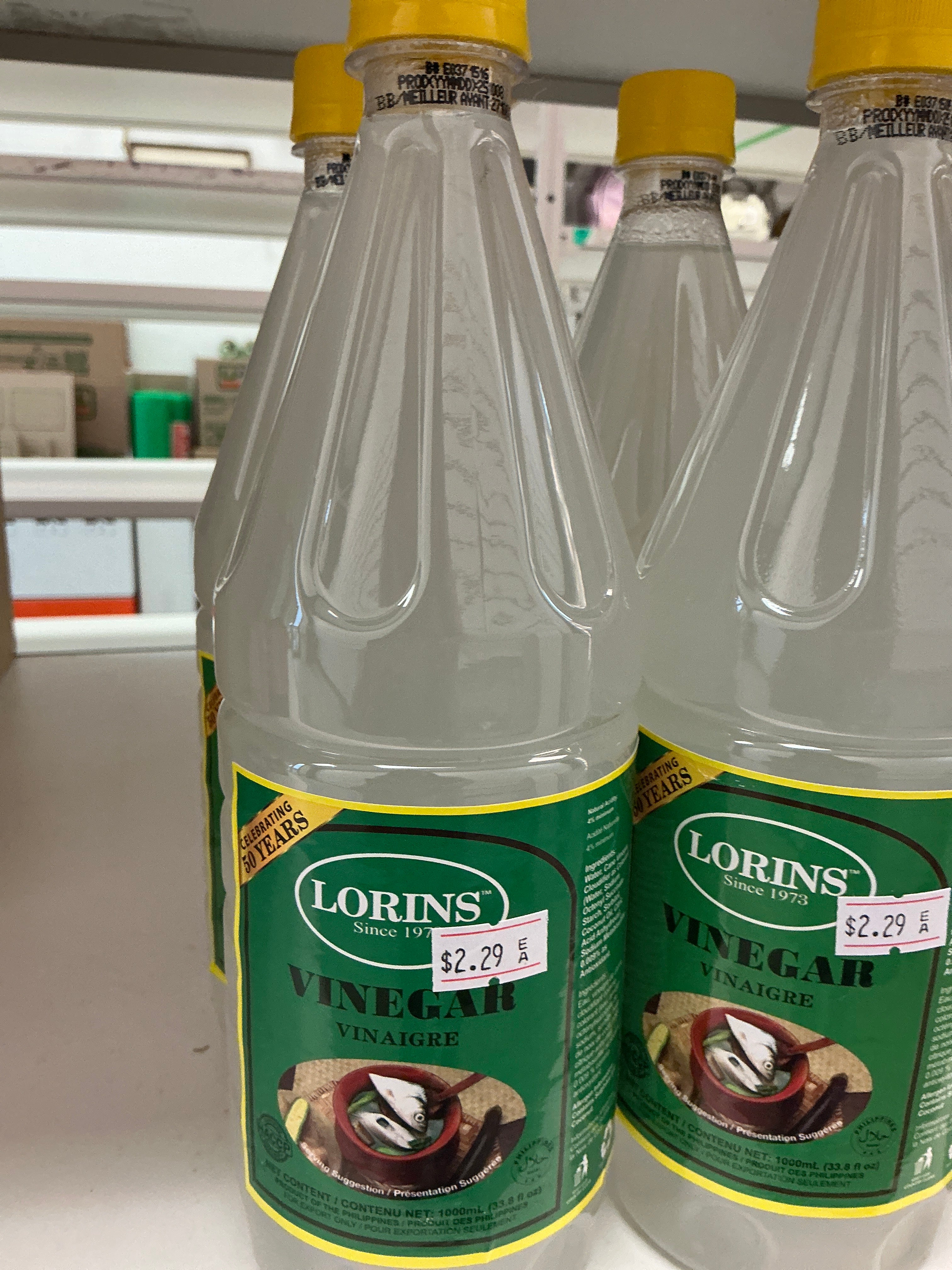Lorins NipaSap Vinegar 12/1L
