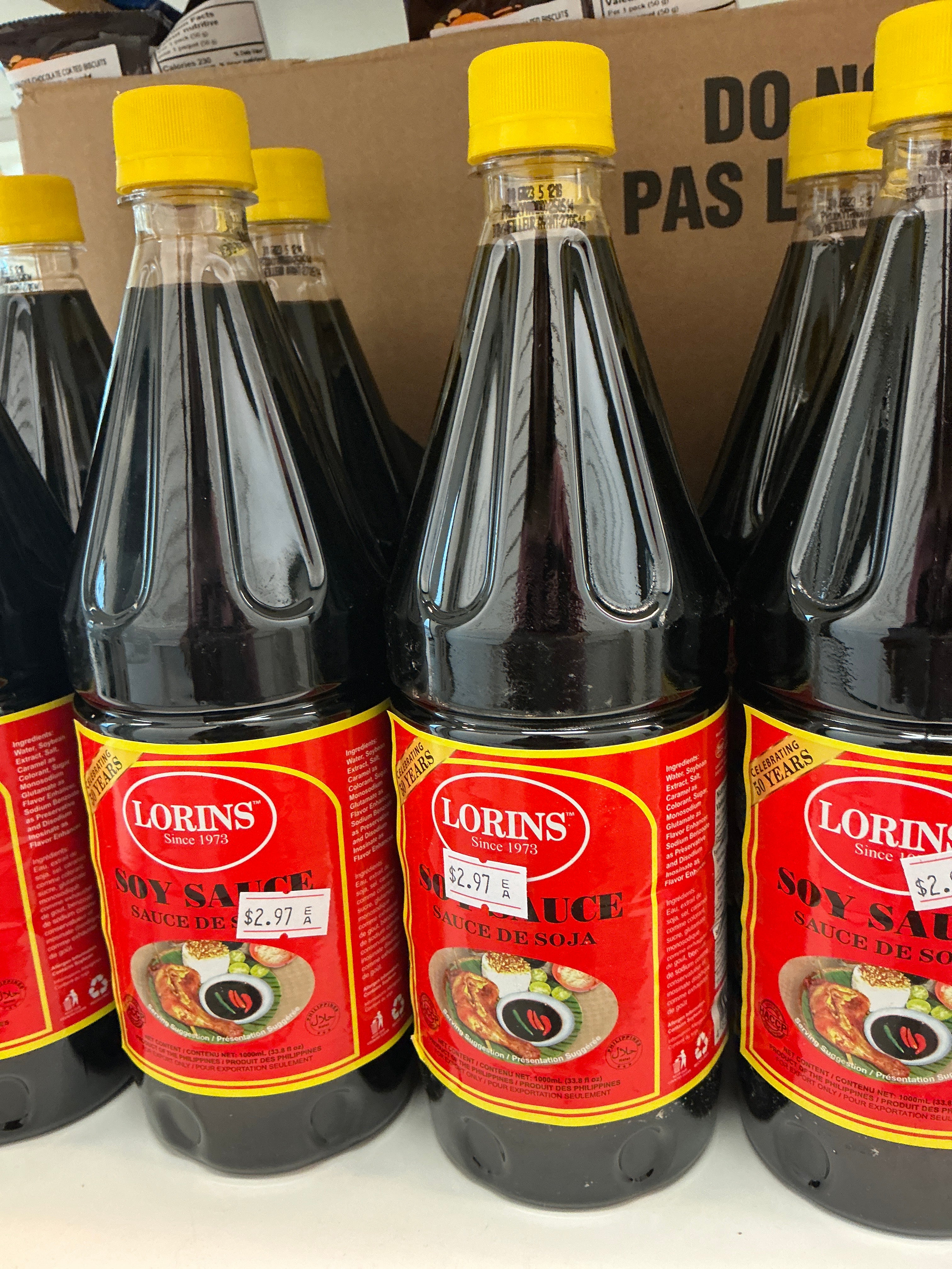 Lorins NipaSap Soy Sauce 12/1L
