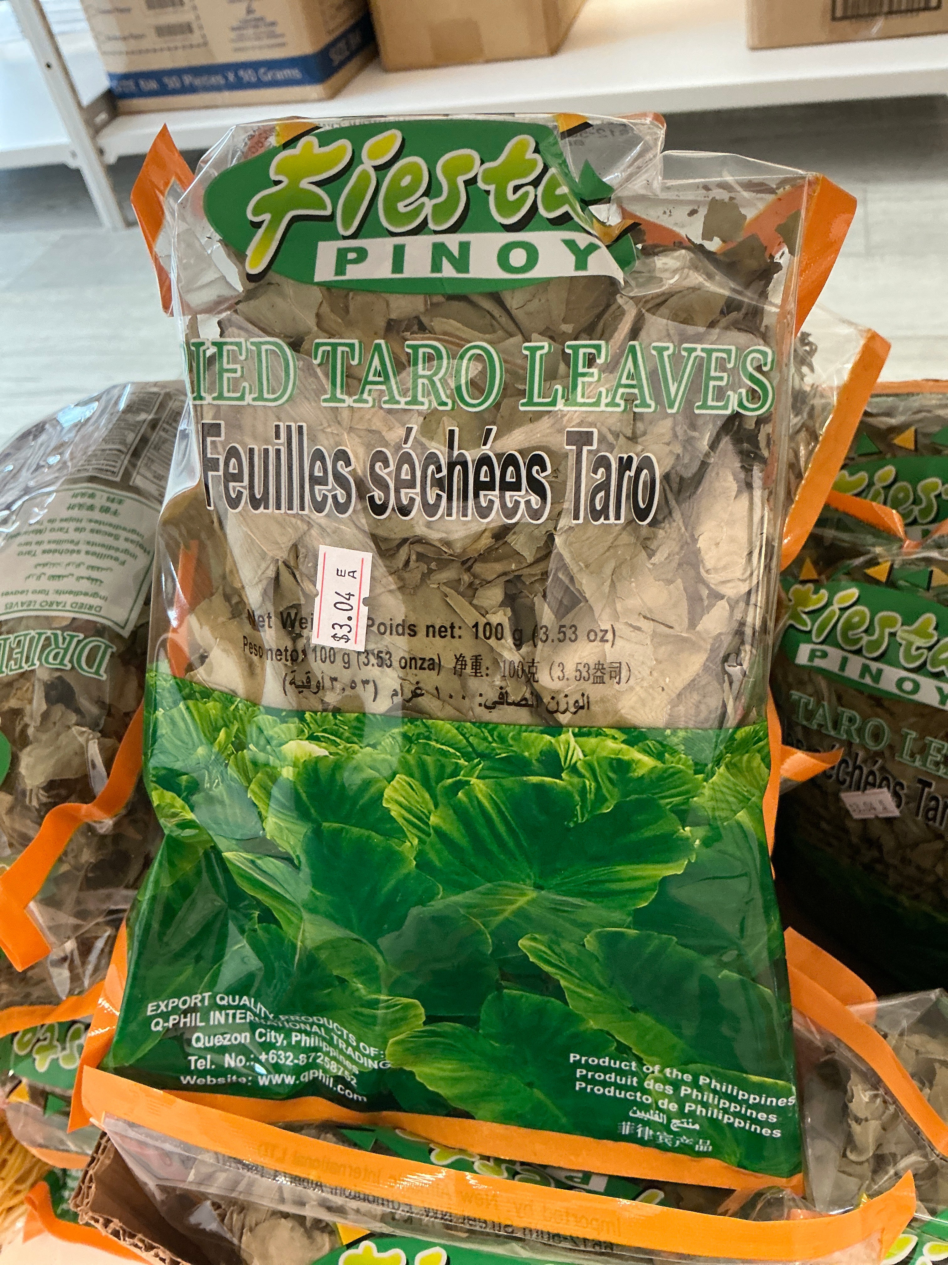 Taro Leaves