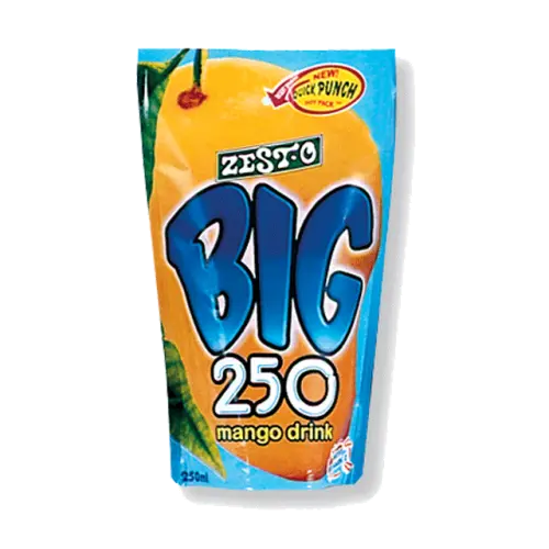 Zest-O Big250 Mango 40/250ml