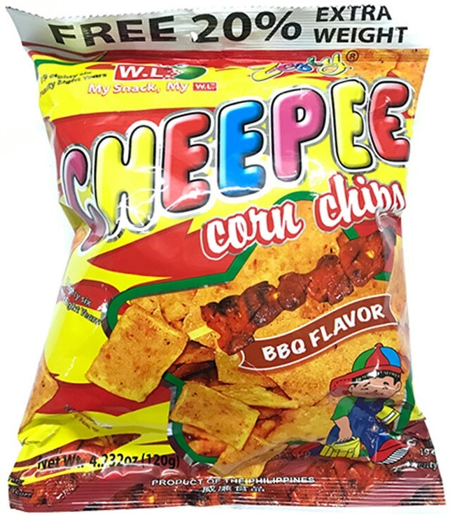 Cheepee Corn Chips 30/120g
