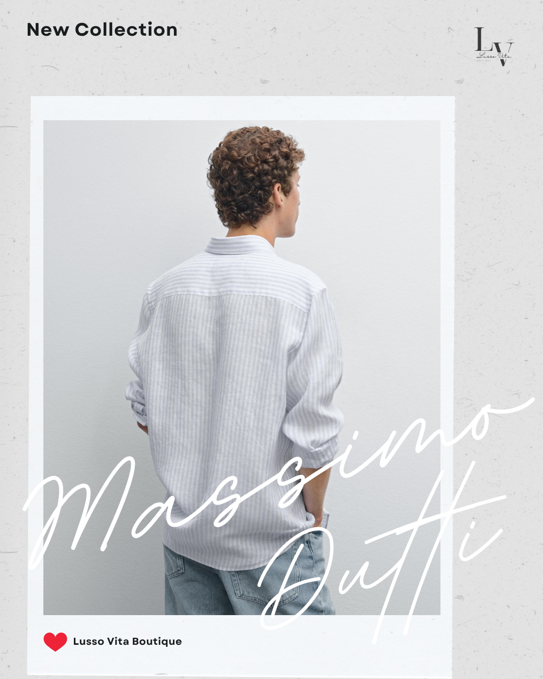 Massimo Dutti Striped Linen Button-Down Long Sleeve