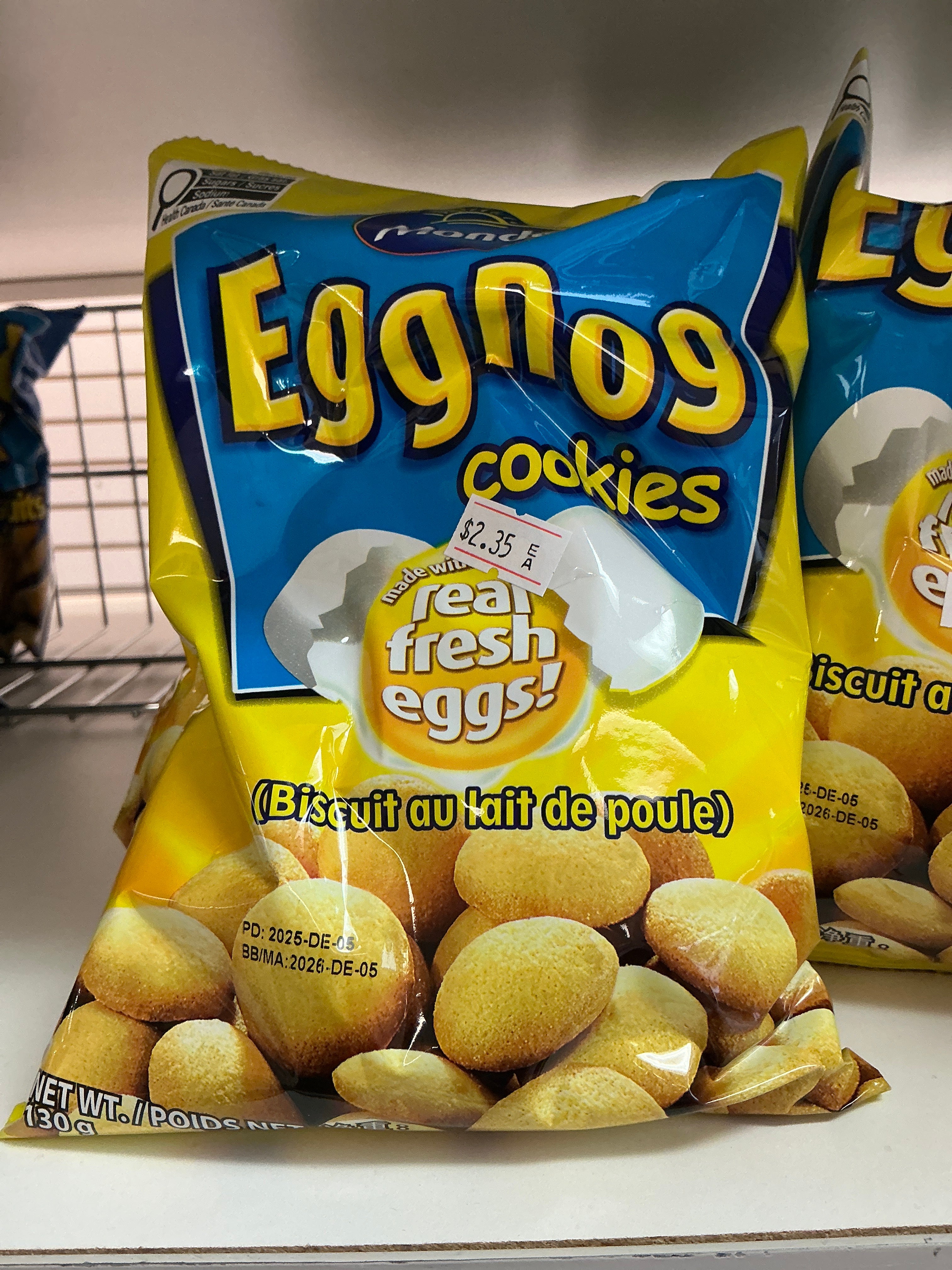Eggnog Cookies