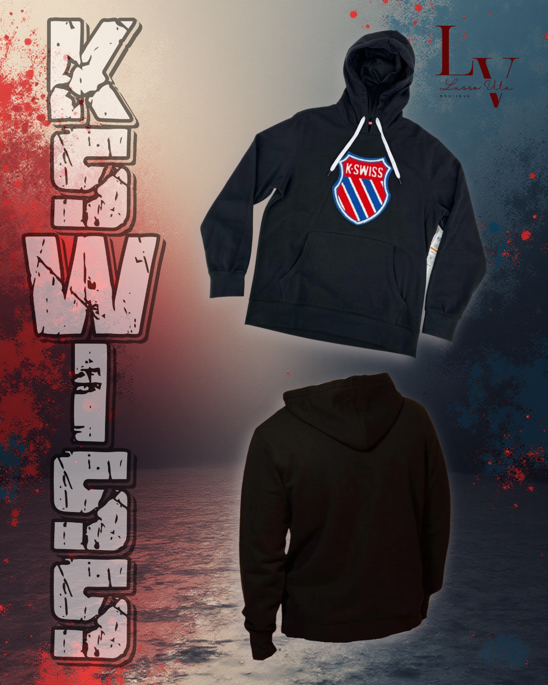 K. Swiss Classic Hoodie - Retro Shield Edition