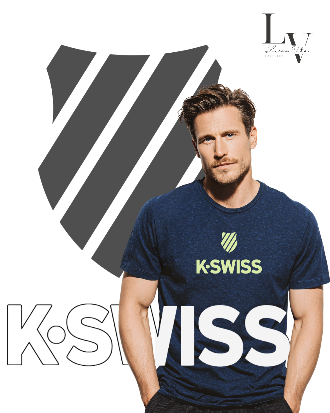 K. Swiss Classic Logo Tee
