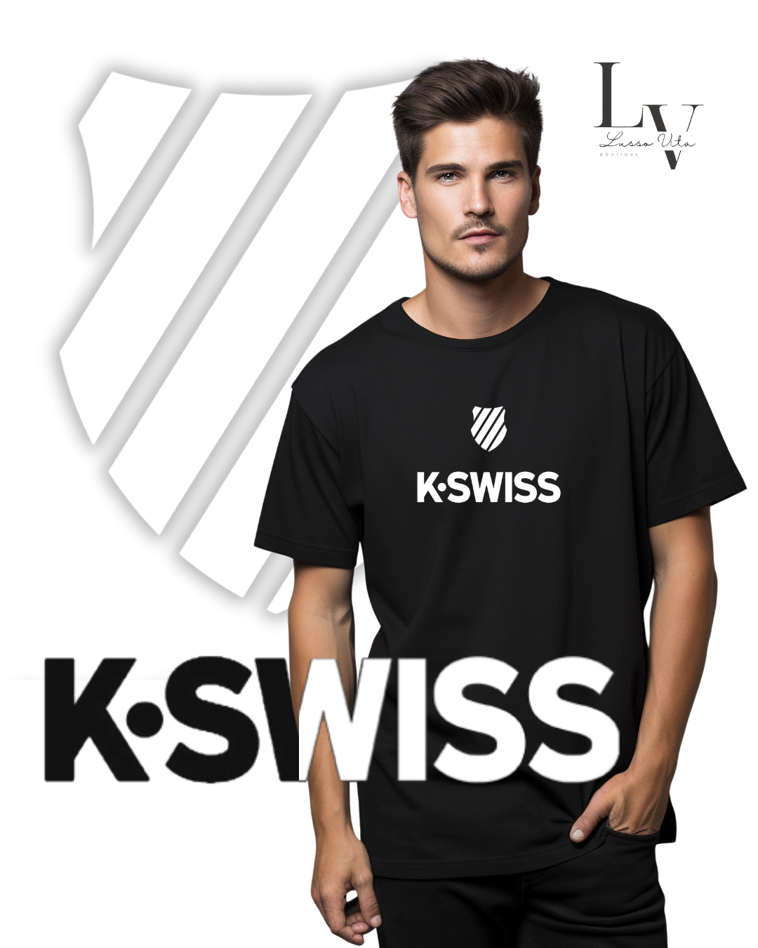 K. Swiss Classic Logo Tee