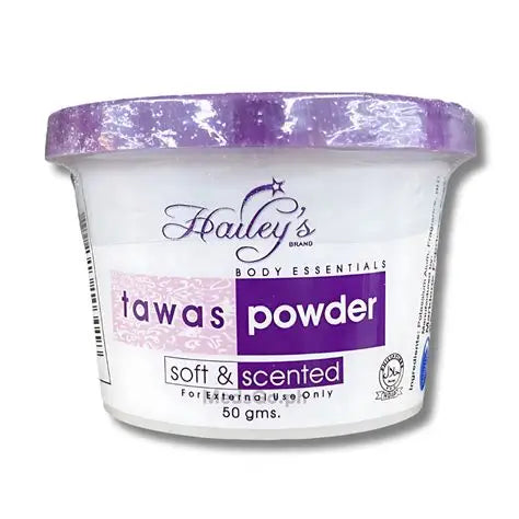 Hailey's Tawas Powder Soft & Scented 12X50g
