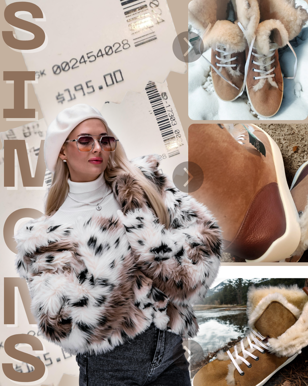 Simon Winter Fur -Lined Boots
