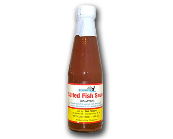 Pangasinan Salted Fish Sauce (Balayan) 24/12OZ
