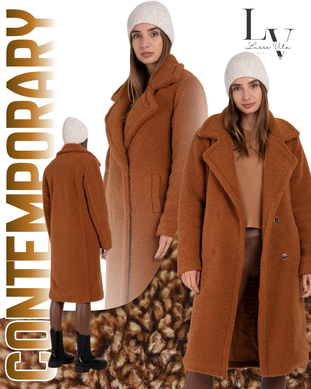 Bear Coat - Coupe Contemporaine