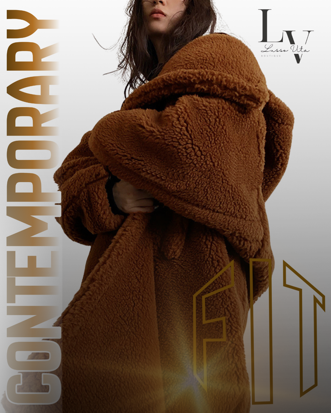 Bear Coat - Coupe Contemporaine