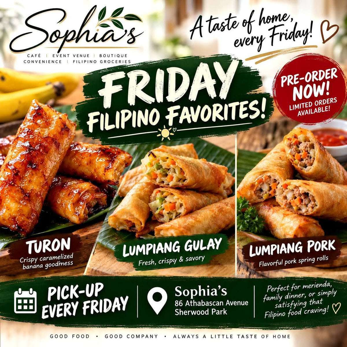 Spring rolls (all variants)